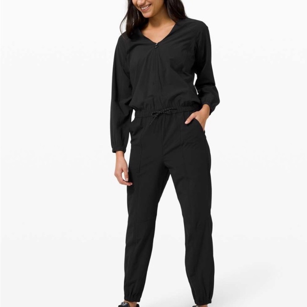 Lululemon Dynamic Days Black Jumpsuit